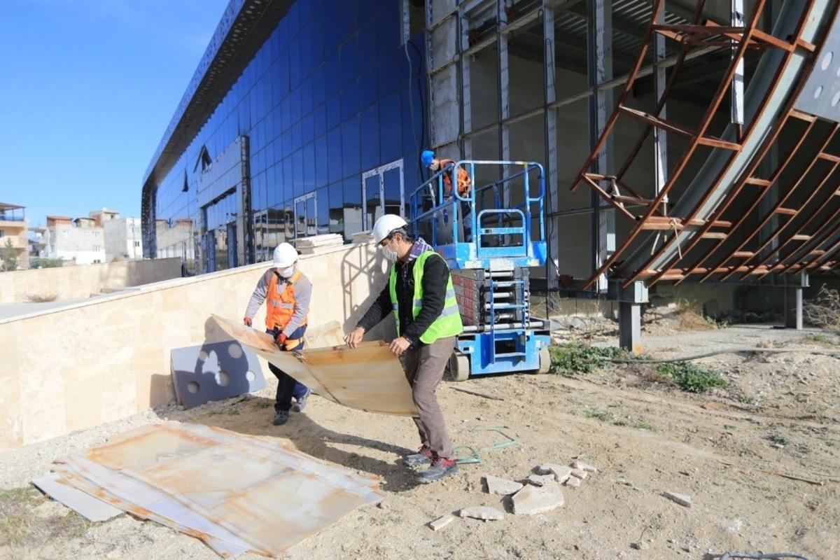 B&ouml;lgeye hitap edecek sosyal tesis Haziran sonunda tamamlanıyor