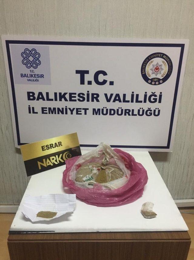Balıkesir&rsquo;de uyuşturucu operasyonu: 13 ş&uuml;pheliden 5&rsquo;i tutuklandı 1