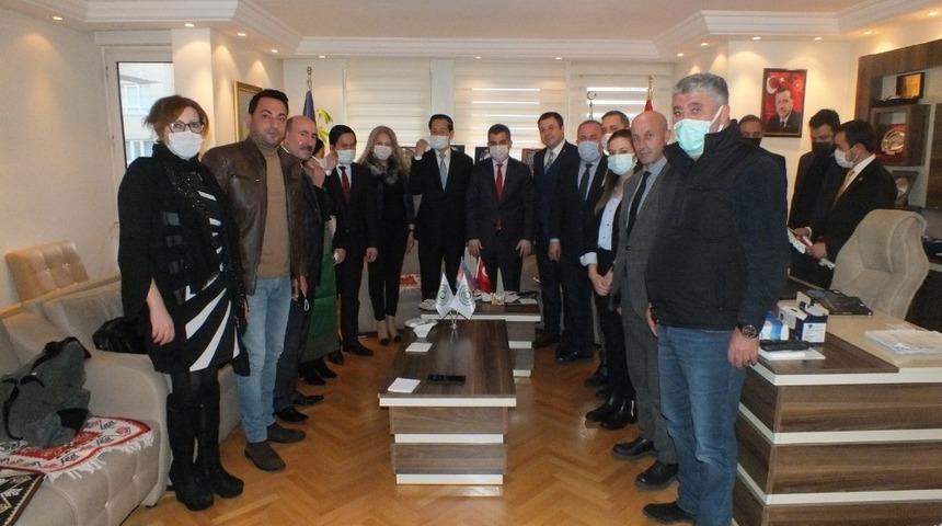 Kambo&ccedil;ya Krallığı Ankara B&uuml;y&uuml;kel&ccedil;iliği&rsquo;nden SANKON&rsquo;a ziyaret