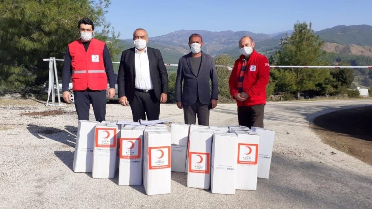 Kızılay&rsquo;dan karantinadaki ailelere gıda desteği