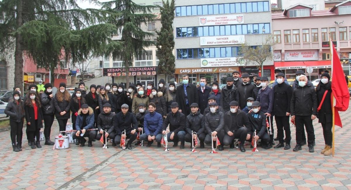 Vakfıkebir&rsquo;in d&uuml;şman işgalinden kurtuluşunun 103. yıl d&ouml;n&uuml;m&uuml; kutlandı