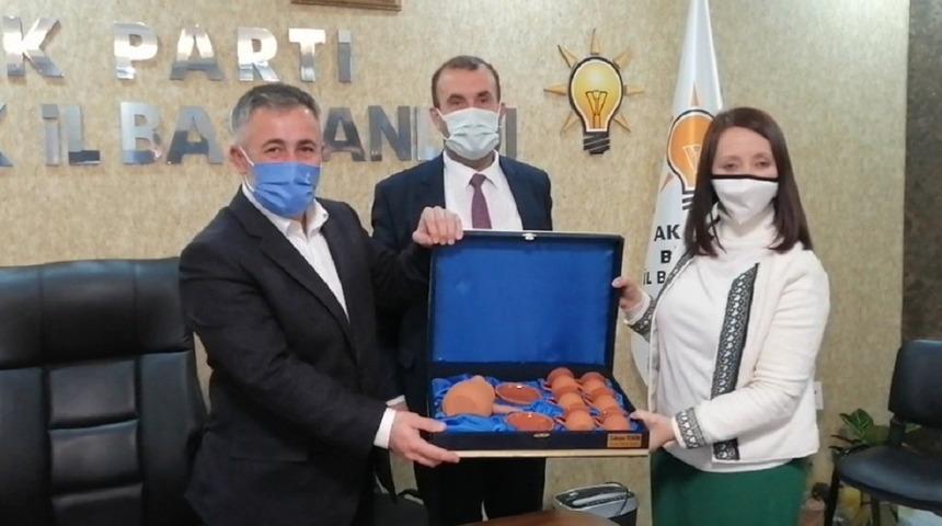 AK Parti Pazaryeri İl&ccedil;e Teşkilatı&rsquo;ndan İl Başkanı Yıldırım&rsquo;a ziyaret