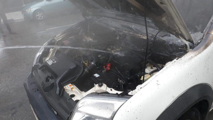 Alevlere teslim olan araç 3 dakikada küle döndü G2