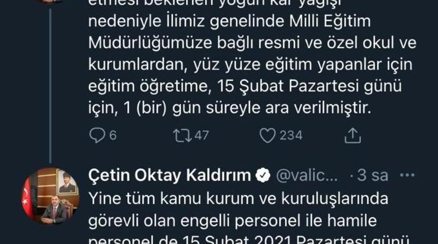 Sakarya&rsquo;da y&uuml;z y&uuml;ze eğitime kar engeli