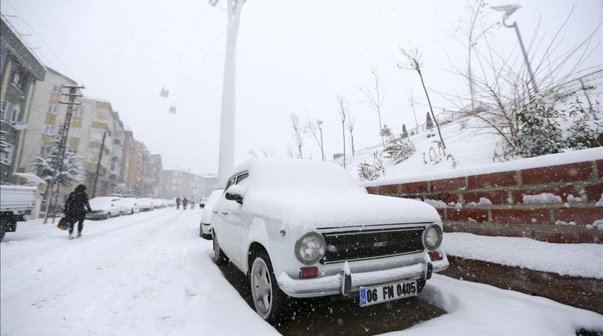 Ankara için yarından itibaren kuvvetli kar ve buzlanma uyarısı
