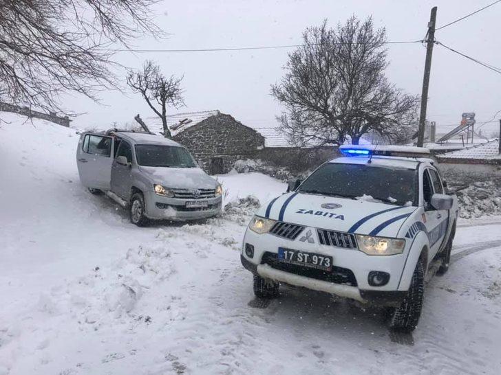 Ezine’de köy okulunda yangın G3