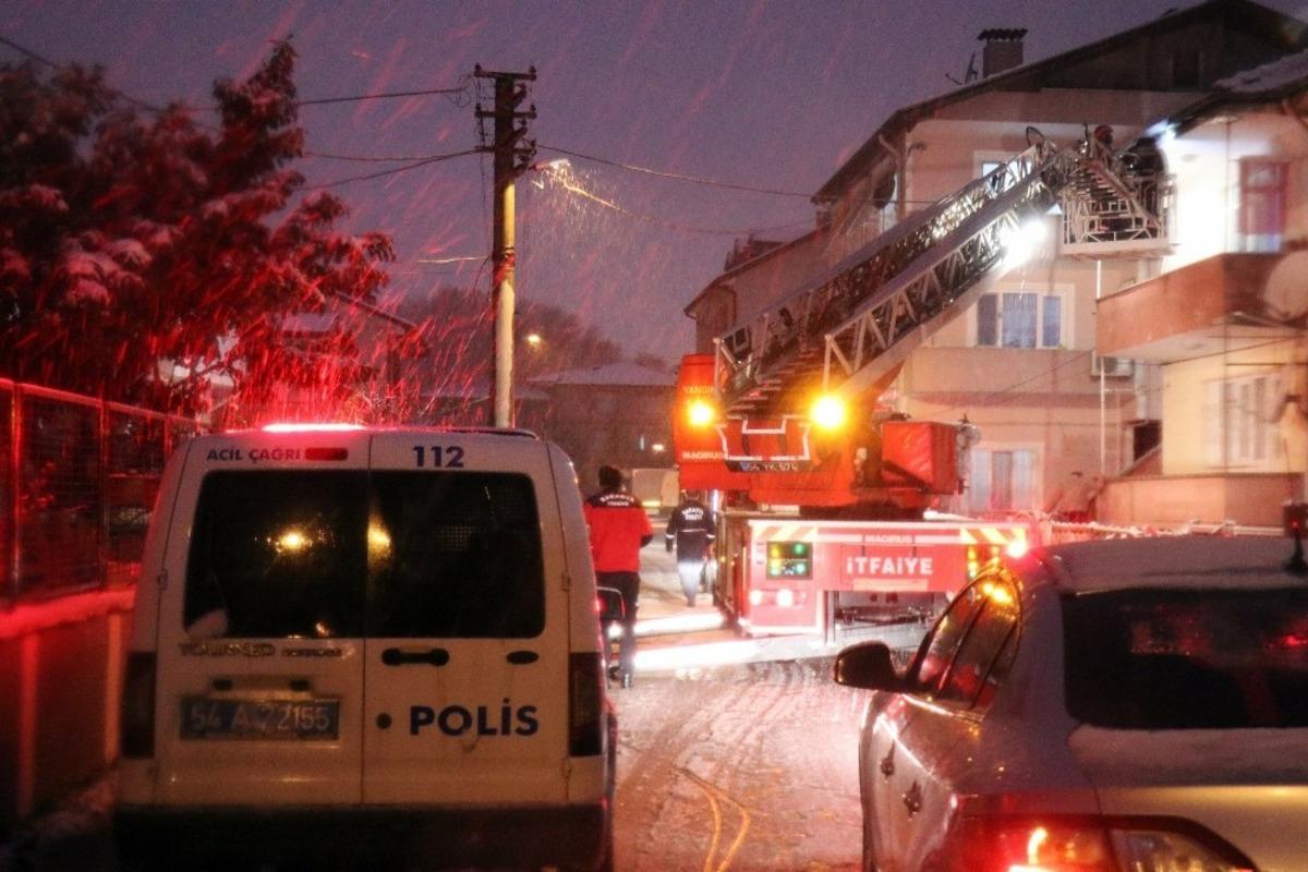 Baca yangını faciaya d&ouml;n&uuml;şmeden s&ouml;nd&uuml;r&uuml;ld&uuml;