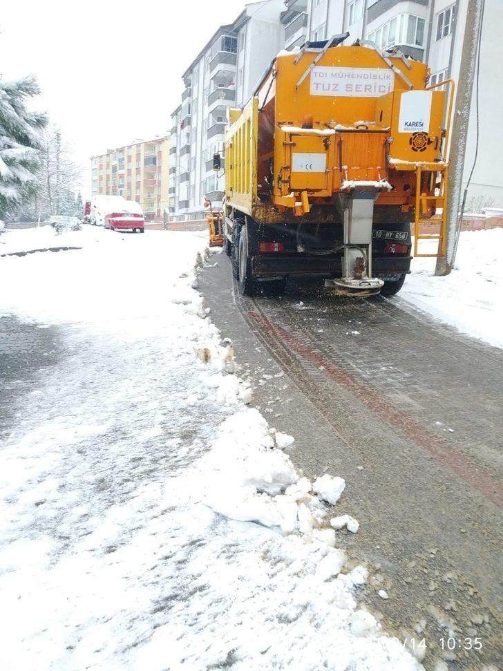 Balıkesir’de 57 kırsal mahalle yolu kapalı G5