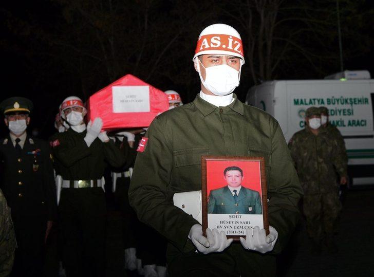 Şehit Hüseyin Sarı’nın naaşı memleketine getirildi G4