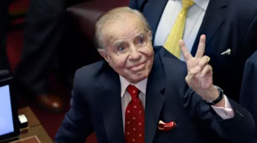 Eski Arjantin Devlet Başkanı Menem, 90 yaşında hayatını kaybetti