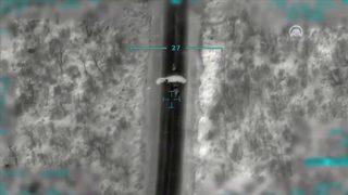 Paramotorla kaçan 3 PKK'lı terörist öldürüldü! Görüntüleri MSB paylaştı