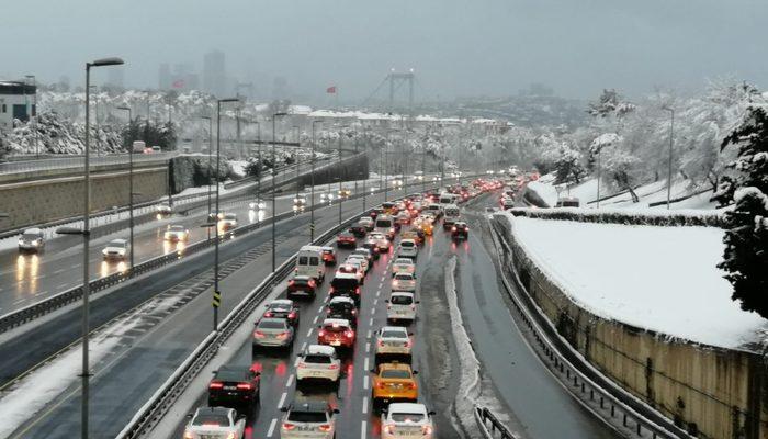 İstanbul'da trafik durumu! (İBB mobil uygulamasına göre yol durumu)