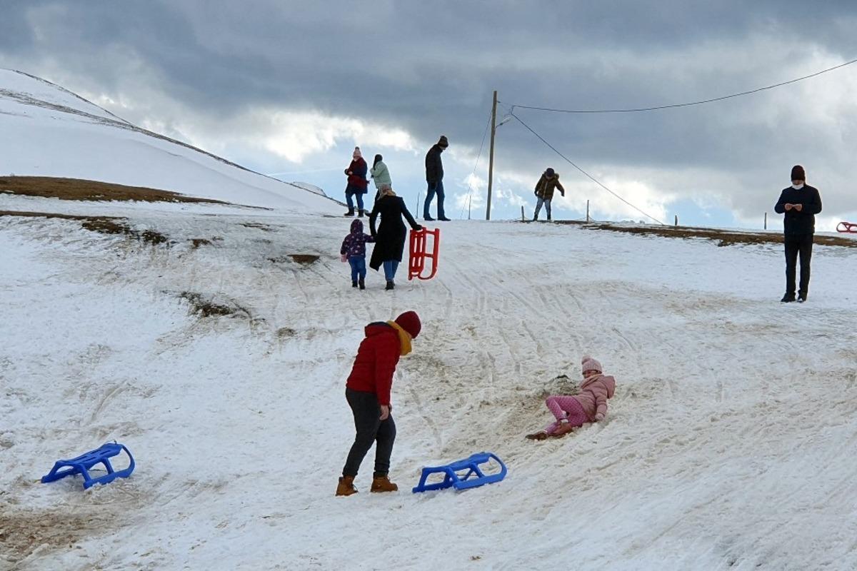Zigana&rsquo;da karne tatili sona erdi