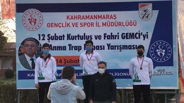 Trap atışları gençler kategorisinde şampiyon Kırşehir’den