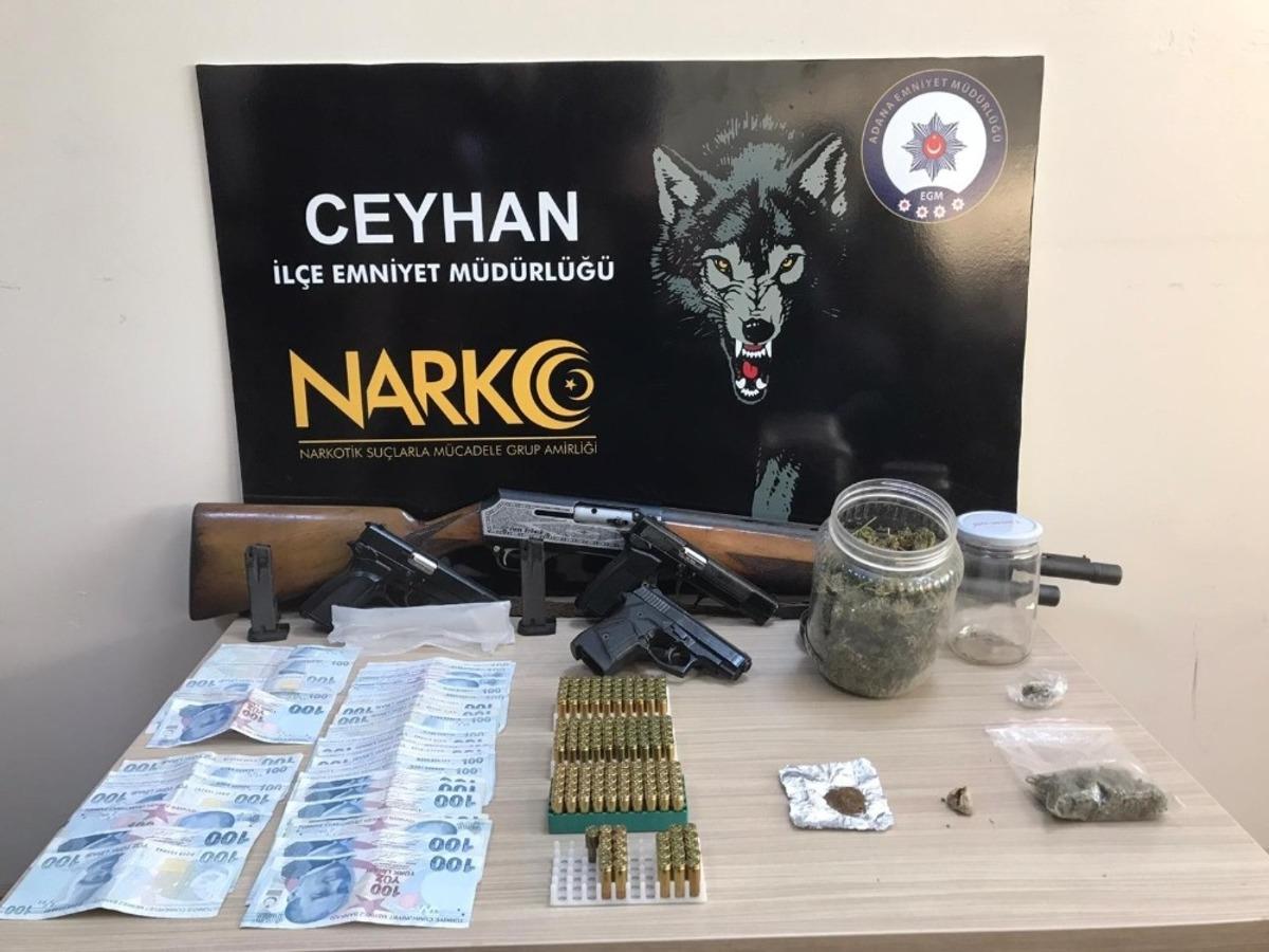 Adana&rsquo;da uyuşturucu operasyonlarında 20 kişi tutuklandı