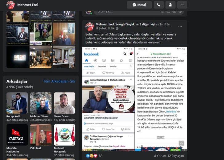 Başkan Erol’dan Kira Bedeli iddialarına tepki G3