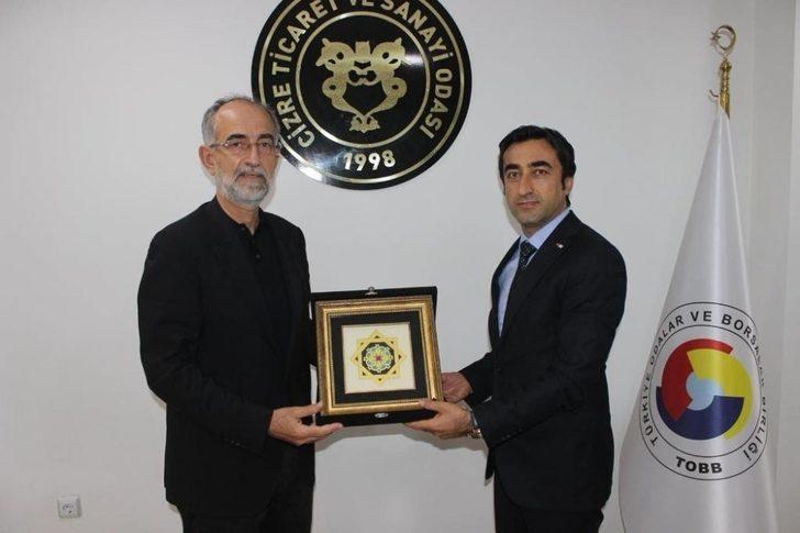 Halk Bankası Yönetim Kurulu Başkanı Özdil, Cizre TSO Başkanı Sevinç ile görüştü G2