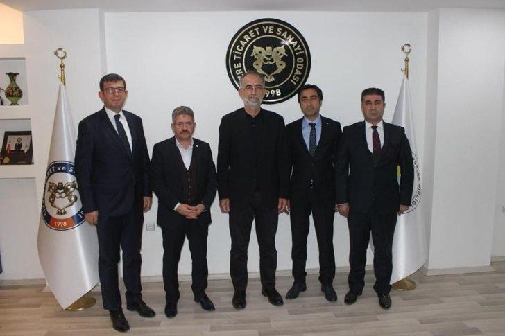 Halk Bankası Yönetim Kurulu Başkanı Özdil, Cizre TSO Başkanı Sevinç ile görüştü G3