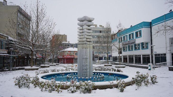 Lüleburgaz’da unutulmaz kar manzaraları G4