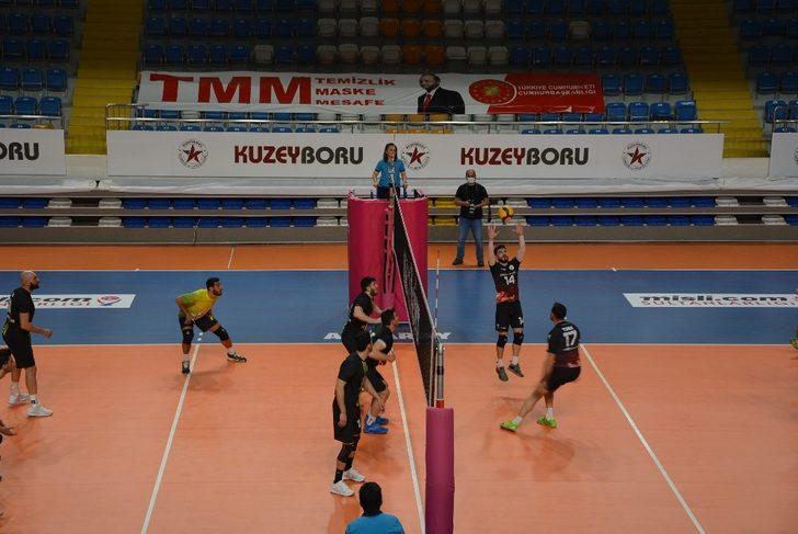 -Korkuteli Belediyespor, Deplasmanda Set Vermedi; 3-0 G4