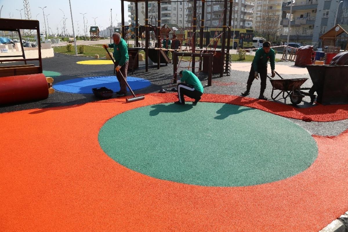 Kimlikli parklar Haliliye&rsquo;ye renk kattı