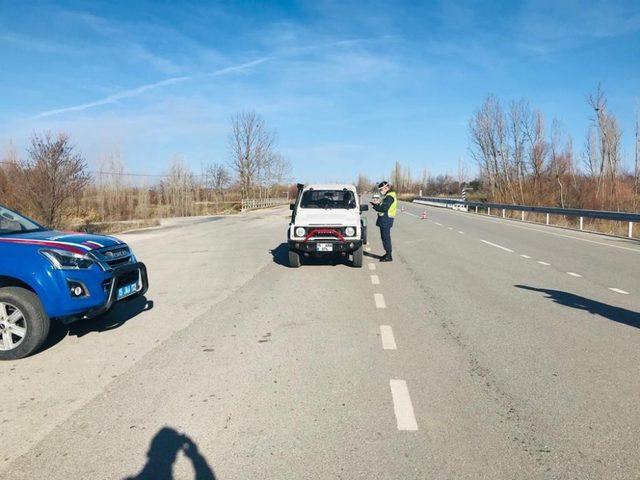 Burdur’da trafik uygulamalarında 19 bin 494 TL para cezası