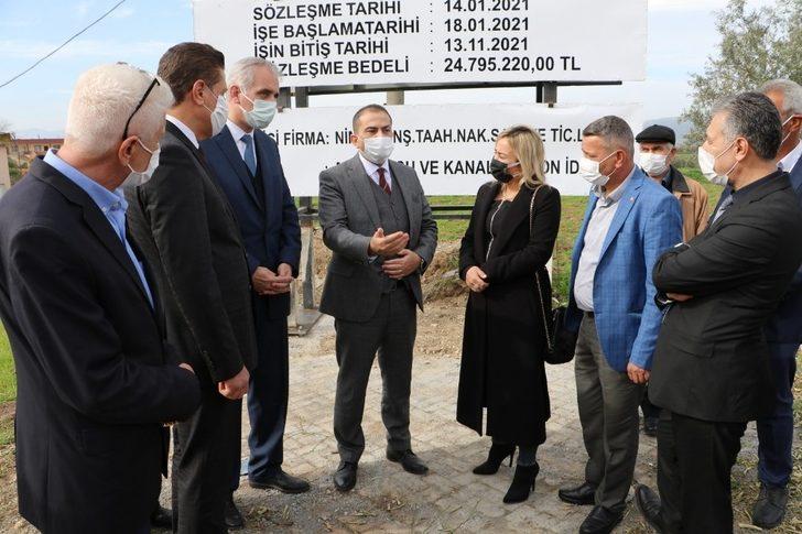 30 milyonluk altyapı yatırımına ilk kazma vuruldu G2