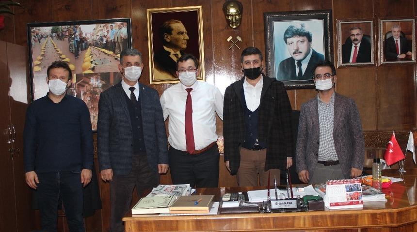 Enerji Bir-Sen&rsquo;den Kaya&rsquo;ya tebrik ziyareti