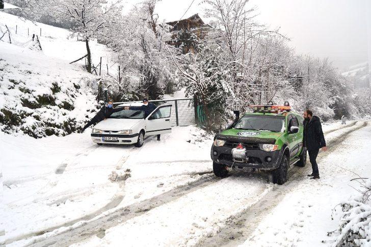 Canik’te karla mücadele G4