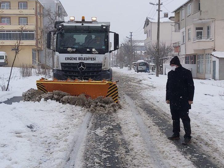 Başkan Yüksel kar temizliği çalışmalarını bizzat denetledi G2