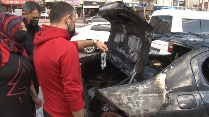 Antalya’da seyir halindeki otomobil alev alev yandı G4