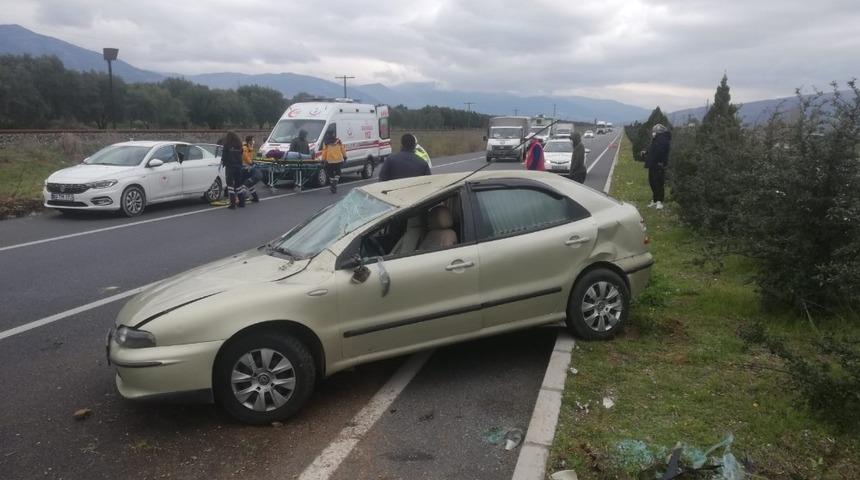 Aydın&rsquo;da trafik kazası: 4 yaralı