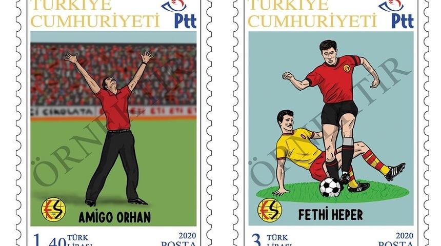 Eskişehirspor Hatıra Pulları satışa &ccedil;ıktı