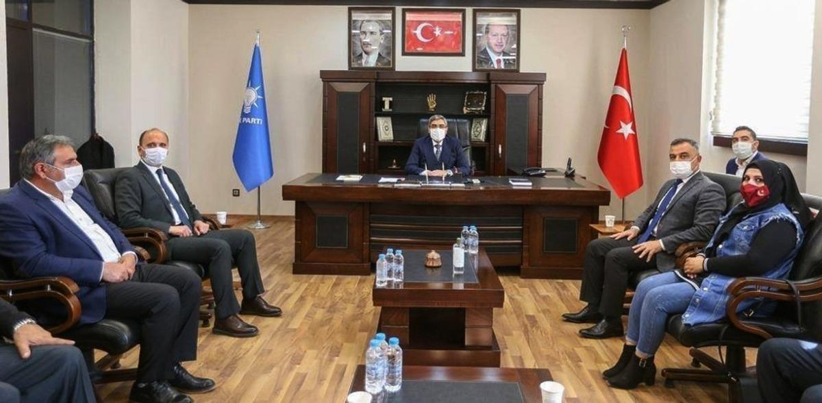 Başkan Doğru&rsquo;dan Başkan &Ouml;zke&ccedil;eci&rsquo; ye hayırlı olsun ziyareti