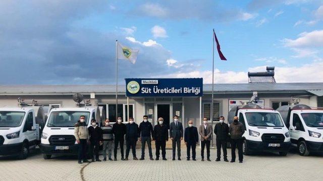 TKDK’dan Mecitözü Süt Üreticileri Birliği’ne araç ve makine ekipman desteği