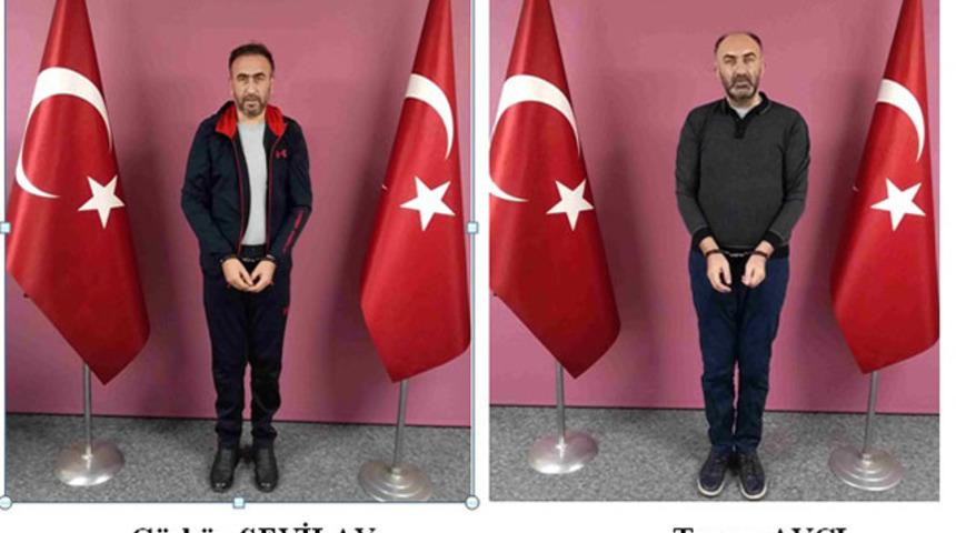 Firari FETÖ mensupları Gürbüz Sevilay ve Tamer Avcı Türkiye'ye getirildi