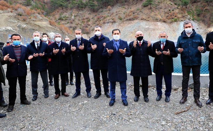 Kızseki Köyü Sulama Göleti dualarla hizmete açıldı G1