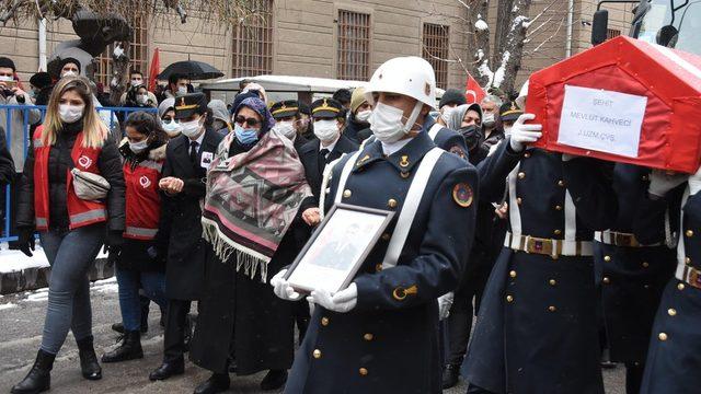 Mevlüt Kahveci'nin cenaze töreni