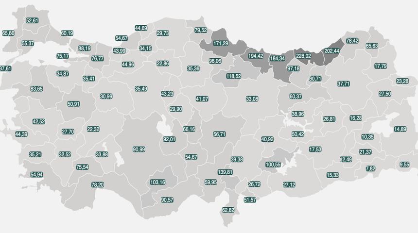 Sağlık Bakanlığı ortalama il-vaka sayılarını açıkladı: Sınırlamalar bu verilere göre bölgeselleştirilecek