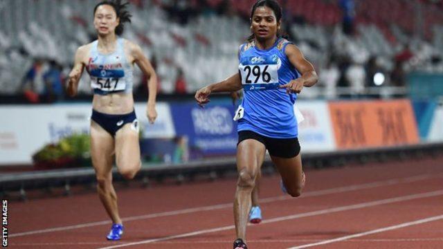 Chand Olimpiyatlar'da 100 metre yarışında yer almaya hak kazanan üçüncü Hint kadın oldu