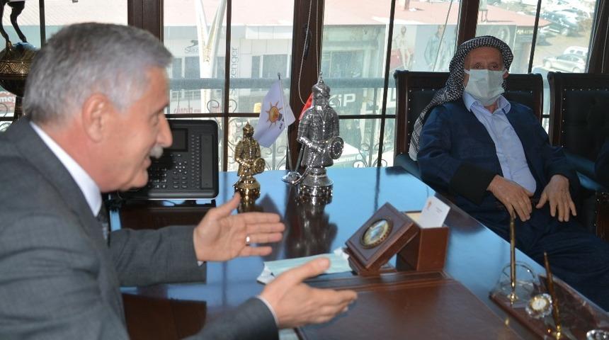 Aşiret Lideri Adıyaman&rsquo;dan AK Parti&rsquo;li &Ouml;zbek&rsquo;e ziyaret