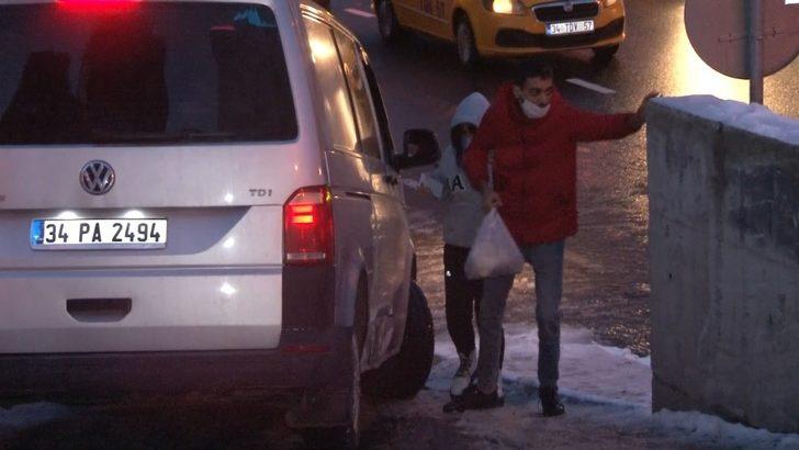İstanbul’da kar yağışı sonrası oluşan don nedeniyle vatandaşlar zor anlar yaşadı G3
