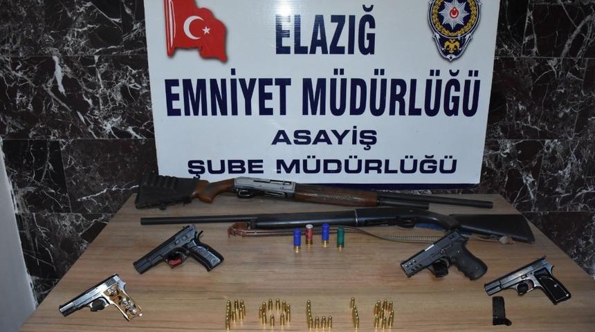 Elazığ&rsquo;da aranan 33 ş&uuml;pheli yakalanıp, tutuklandı