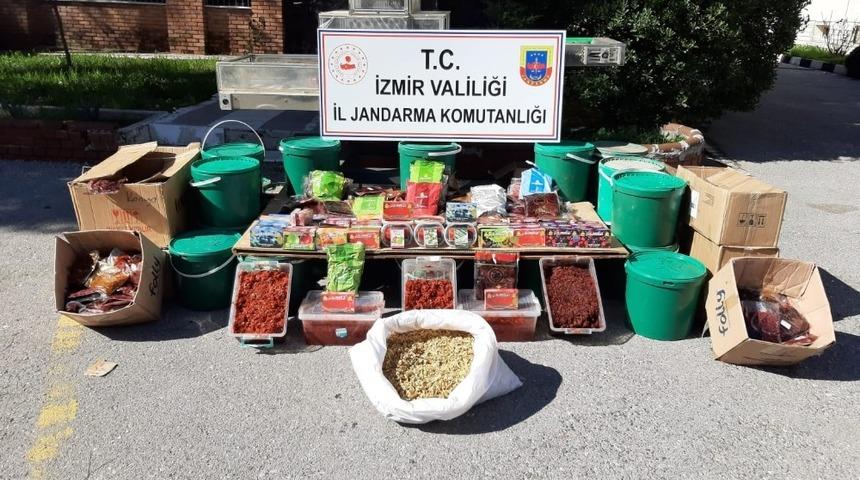 İzmir&rsquo;de t&uuml;t&uuml;n ka&ccedil;ak&ccedil;ılarına y&uuml;zbinlerce liralık darbe