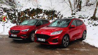 Yeni 2021 Ford Kuga 1.5 Ecoblue AT8 vs 2021 Opel Grandland X 1.5 AT8