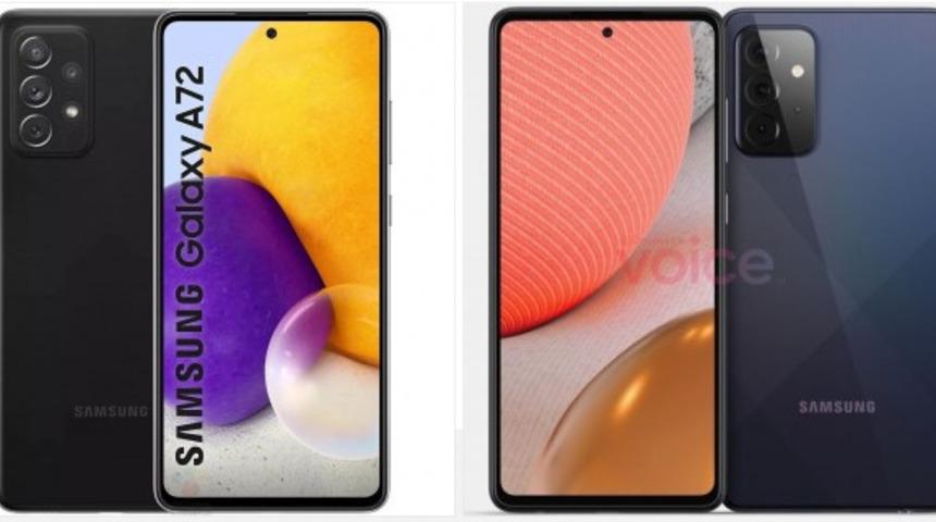 Samsung Galaxy A72 4G ve 5G modelleriyle birlikte geliyor