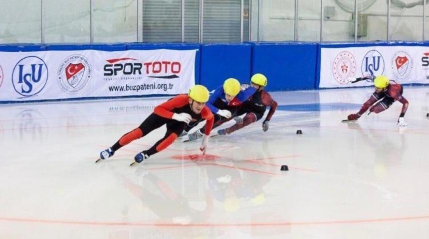 Short Track Federasyon Kupası’nda ETÜ’ye 4 madalya