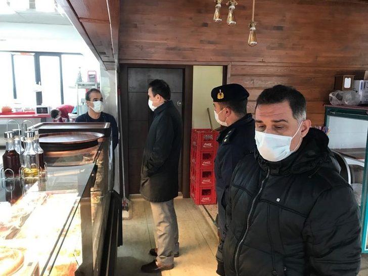 Burhaniye Kaymakamı Koronavirüs denetimlerine katıldı G3