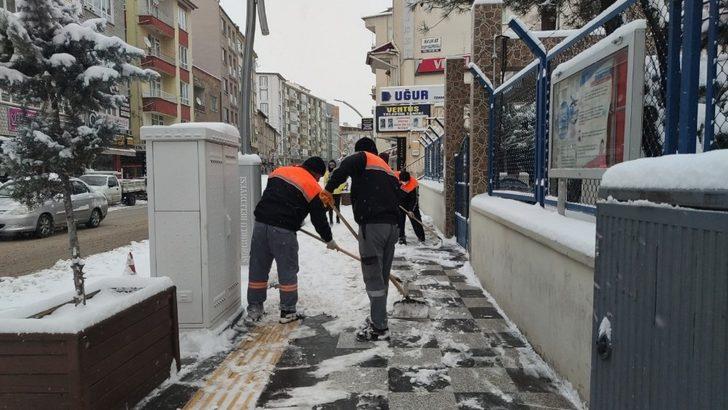 Sungurlu’da kar mesaisi G2