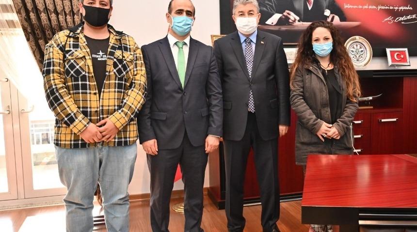 İHA&rsquo;dan Osmaniye Valisi Yılmaz&rsquo;a ziyaret